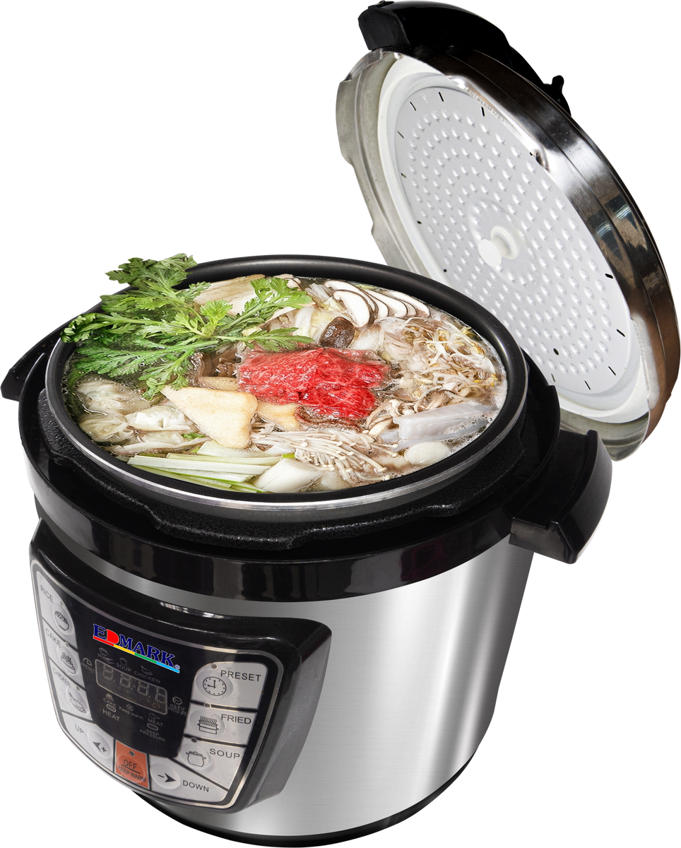 Pressure cooker max discount fill