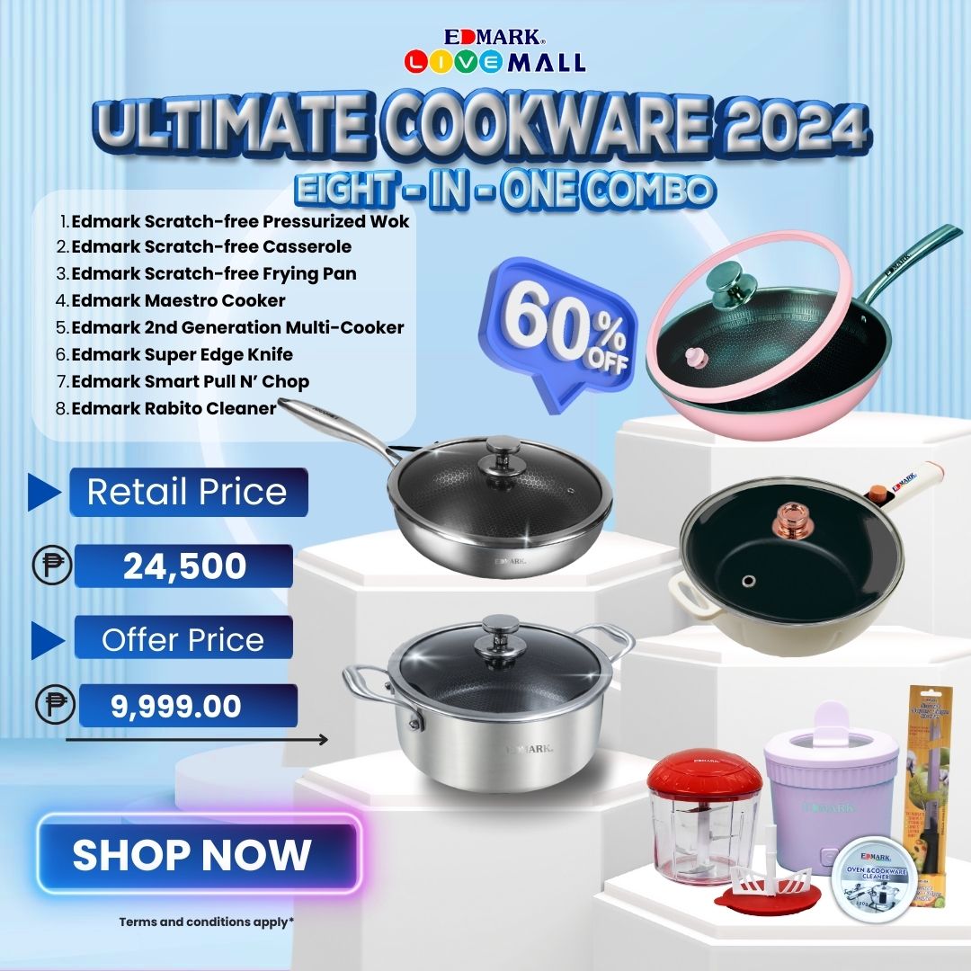 Ultimate 8-in-1 Cookware Combo Set