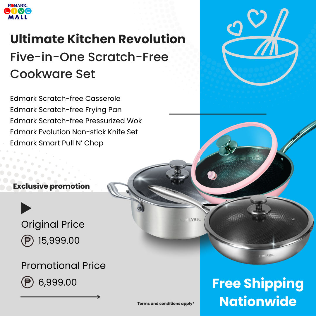 Five-in-One Scratch-Free Cookware and Cutting Bundle