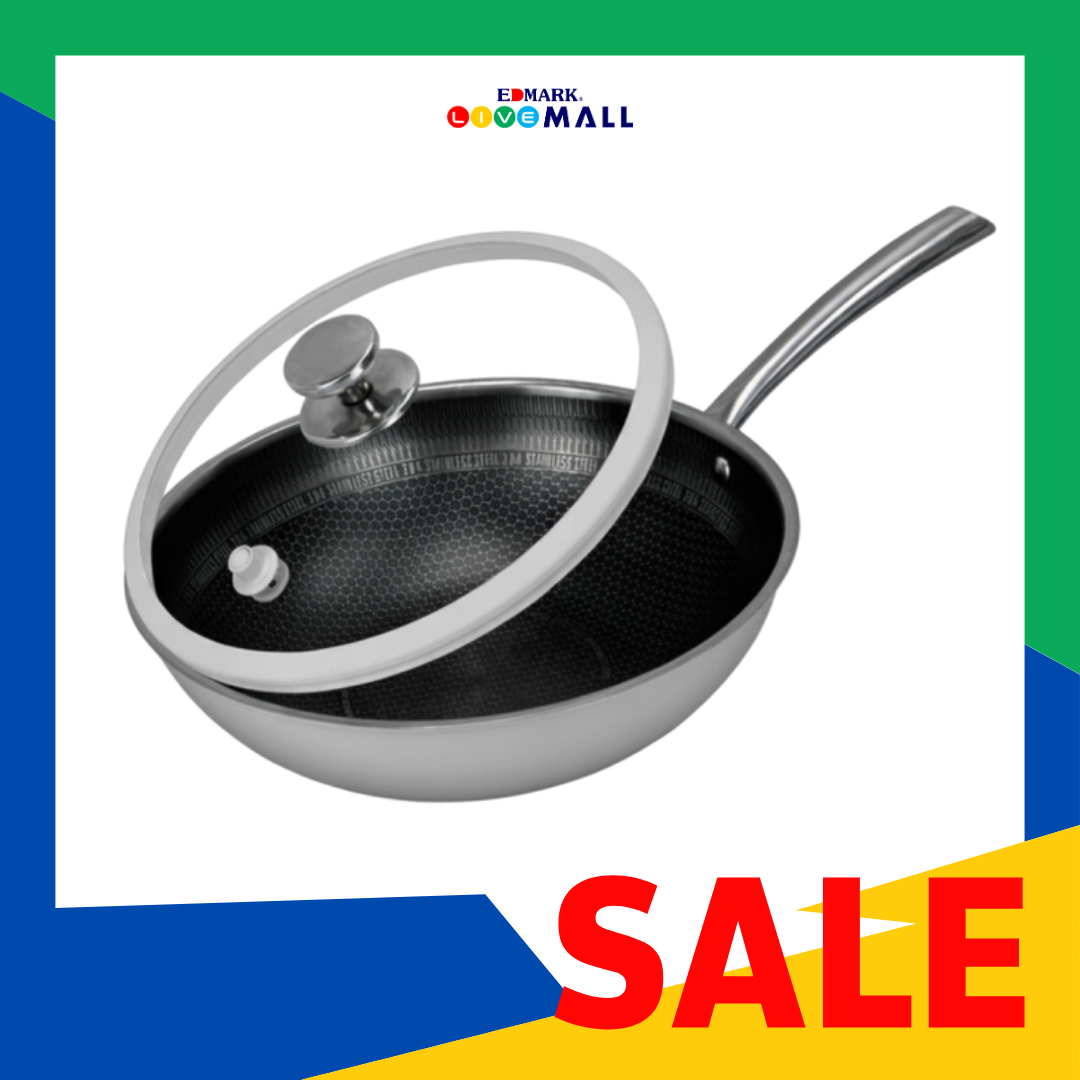 Scratch-free pressurized wok