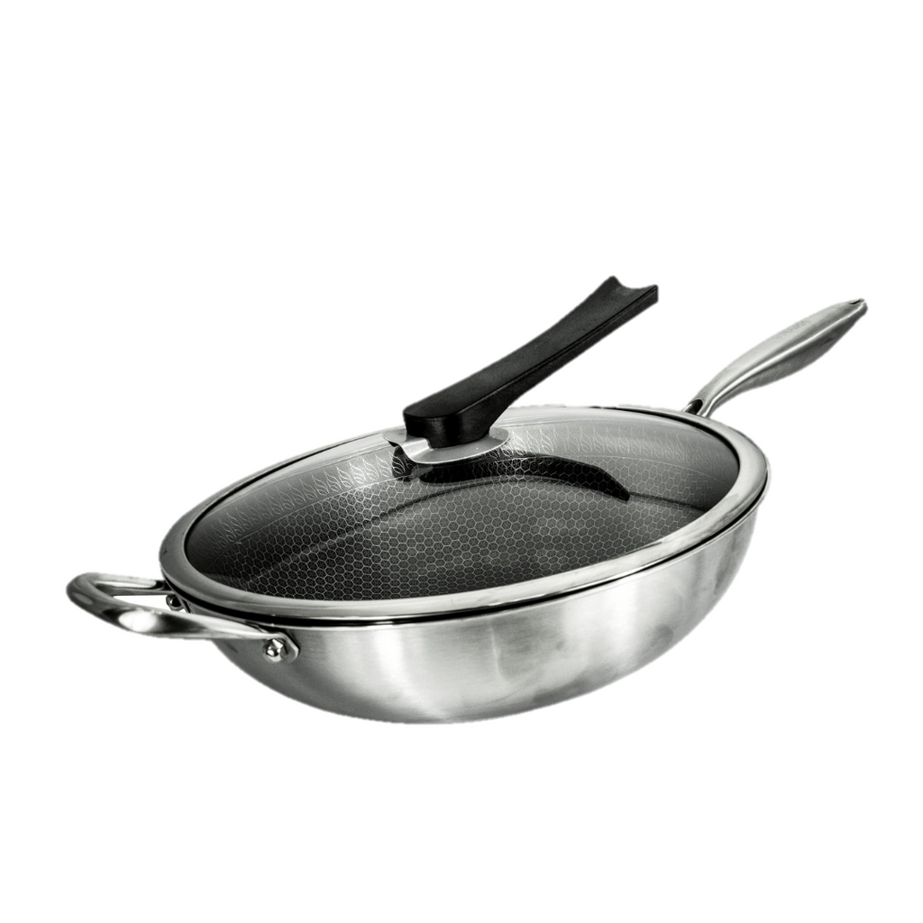 Scratch-free wok